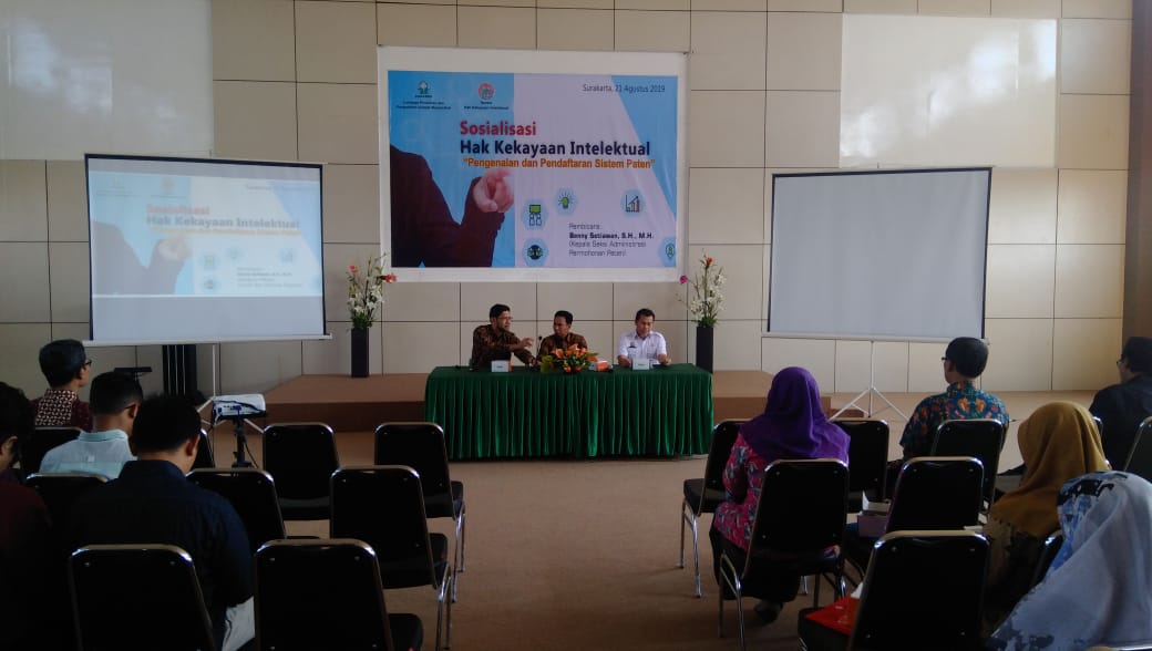 Sosialisasi Hak Kekayaan Intelektual oleh Dirjen Kekayaan