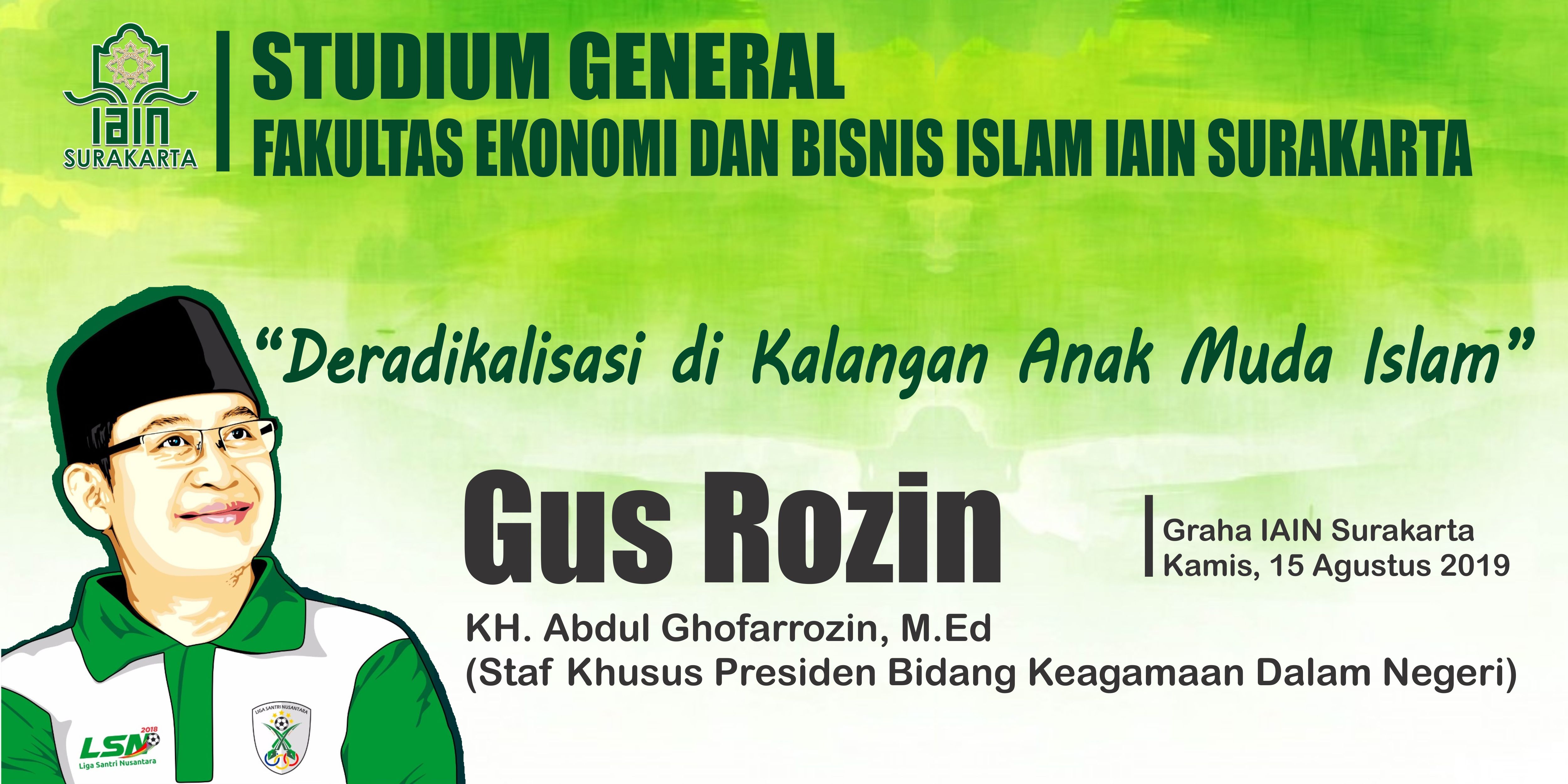 Studium General Bersama Gus Rozin