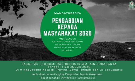 FEBI IAIN Surakarta Launching Program Pengabdian Masyarakat di 9 Kabupaten/Kota di Jawa Tengah dan DIY