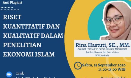 TINGKATKAN KUALITAS SKRIPSI MAHASISWA, FEBI IAIN SURAKARTA ADAKAN PELATIHAN RISET KUALITATIF DAN KUANTITATIF DALAM EKONOMI ISLAM